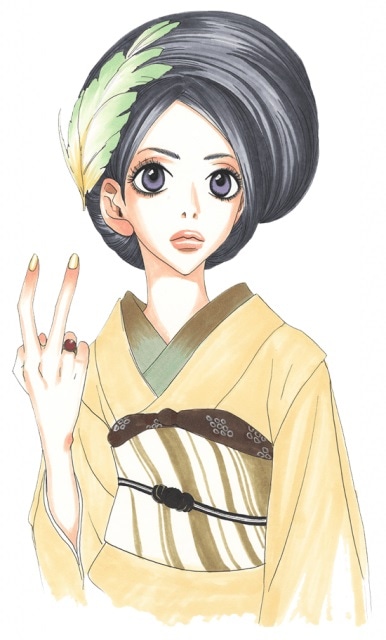 安野モヨコ自画像イラスト