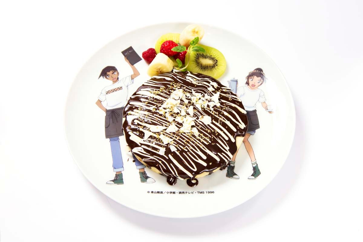 「お好み焼き？パンケーキ～フルーツ添え～」