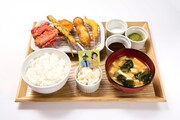 「平次と和葉の大阪串揚げ定食」