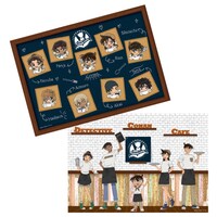 来場特典の「名探偵コナンカフェ」限定ランチョンマット。