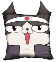 「なめ猫さん これくしょん」耳付き抱き枕