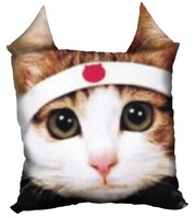 「なめ猫さん これくしょん」耳付き抱き枕