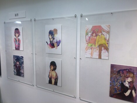 「クズの本懐」展の会場の様子。