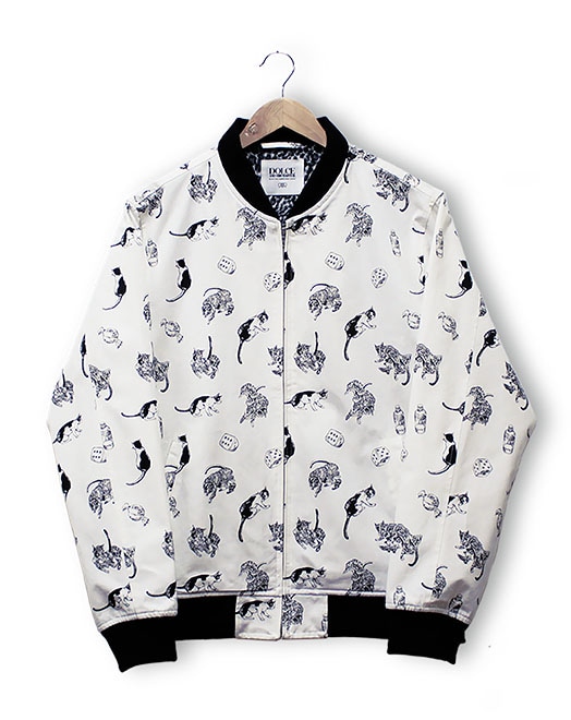 「ドルチ～ダイ・ハード・ザ・キャット～ DOLCE」ブルゾン（WHITE）