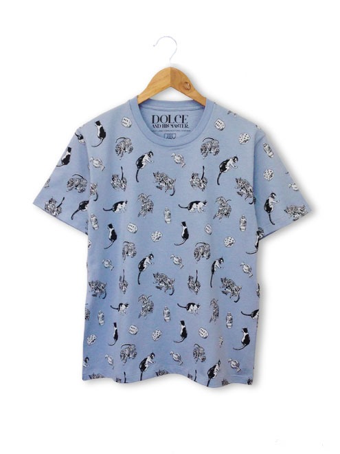 「ドルチ～ダイ・ハード・ザ・キャット～ DOLCE」Tシャツ（SAX）