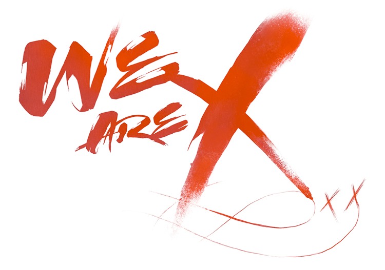 映画「WE ARE X」ロゴ