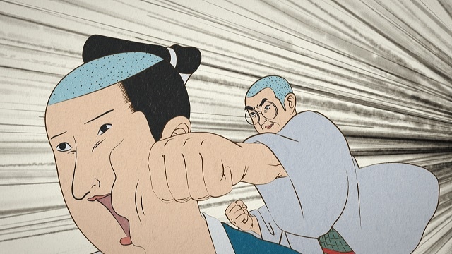 アニメ「磯部磯兵衛物語」第1期場面写真