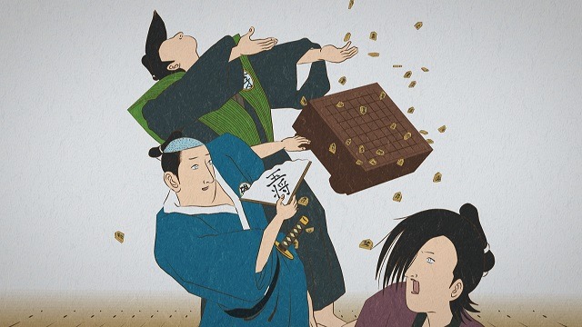 アニメ「磯部磯兵衛物語」第1期場面写真