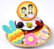 「澤村と縁下のイースターエッグプリン」