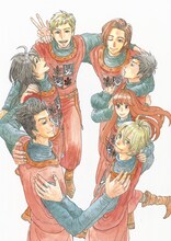 岩本ナオ「マロニエ王国の七人の騎士」カット