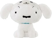 A賞「クレヨンしんちゃん シロまねっこぬいぐるみ」