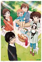 シャフトによる描き下ろし特大ポスター。