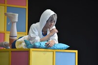 「TEEN×TEEN THEATER『初恋モンスター』」ゲネプロより、荒牧慶彦演じる高橋奏。
