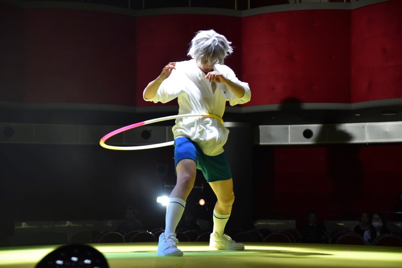 「TEEN×TEEN THEATER『初恋モンスター』」ゲネプロより、荒牧慶彦演じる高橋奏。