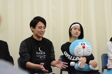 左から陳内将、小越勇輝。