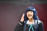 「TEEN×TEEN THEATER『初恋モンスター』」ゲネプロより、奥田こころ演じる二階堂夏歩。