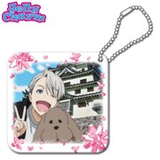 「TVアニメ『ユーリ!!! on ICE』ジェリーチャーム」場面写（ヴィクトル＆マッカチン）