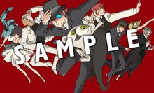 内藤泰弘描き下ろしの三方背アウターケース。