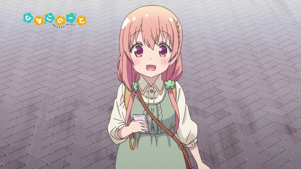 テレビアニメ「ひなこのーと」PV第2弾の場面写真。