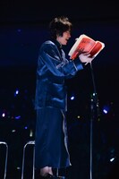 志村新八役の阪口大助。