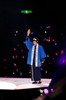 志村新八役の阪口大助。