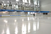 スケートリンクの様子。
