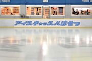 スケートリンクの様子。