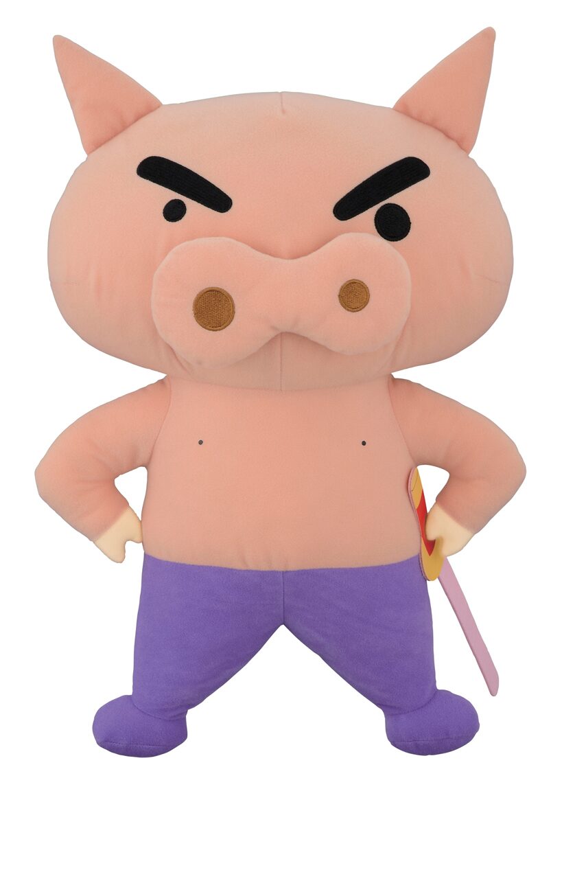 クレヨンしんちゃん めちゃでかぬいぐるみ ぶりぶりざえもん クレしん プライズ景品 第1弾はシロが めちゃでか 約40cmで登場 画像ギャラリー 3 5 コミックナタリー