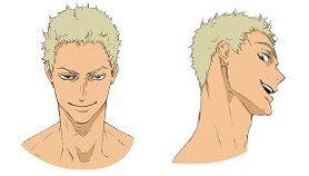 仙石の設定画。(c)竹内友・講談社/小笠原ダンススタジオ