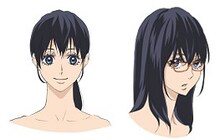 雫の設定画。(c)竹内友・講談社/小笠原ダンススタジオ