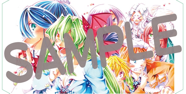 全巻収納ボックス用に描き下ろされたイラスト。