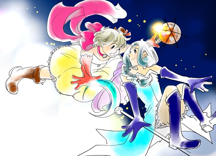 サメマチオがWebで新連載「魔法少女サン＆ムーン～推定62歳～」