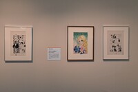 「デビュー50周年記念展 池田理代子-『ベルばら』とともに-」より。