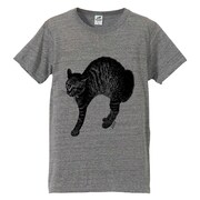 「にゃん太Tシャツ」（ヘザーグレー）