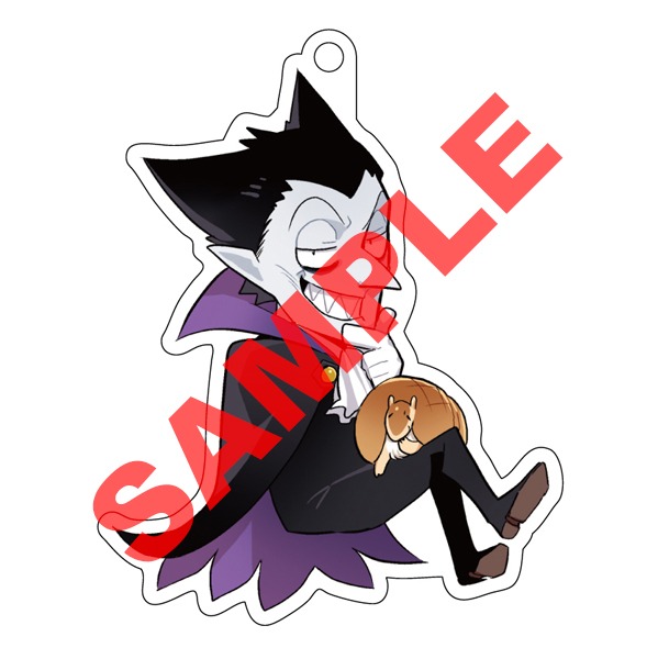 とらのあな有償特典のアクリルキーホルダー。