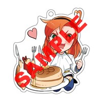 とらのあな有償特典のアクリルキーホルダー。