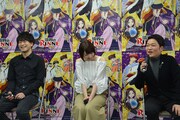 「境界のRINNE」取材会の様子。