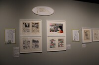 「追悼水木しげる ゲゲゲの人生展」の展示の様子。