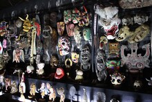 水木しげるによる妖怪・精霊像コレクション。