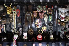 水木しげるによる妖怪・精霊像コレクション。