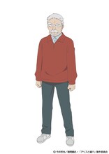 樫村蔵六（CV：大塚明夫）。白髪に太い眉、つねにムッとしたような表情を崩さず、しかも無口。加えて「曲がったことが大嫌い」という、まさに絵に描いたような“頑固じいさん”。孫の早苗との2人暮らし。街で途方に暮れていた紗名に声をかけ、騒動に巻き込まれることに。