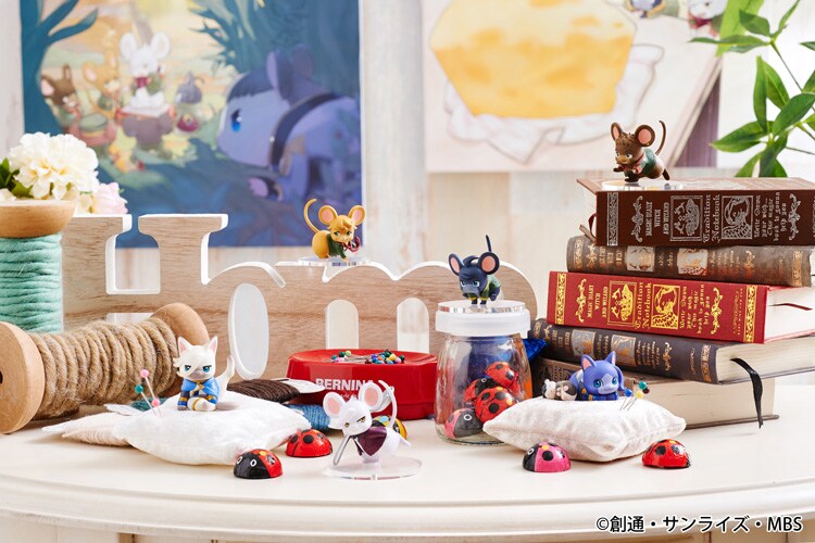 シノとユージンも登場だちゅー！「オルフェンズ」ネズミ＆猫化フィギュア第2弾