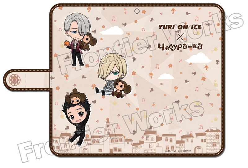 「ユーリ!!! on ICE×チェブラーシカ スマートフォンケース」