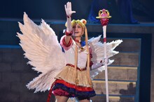 野本ほたる演じるエターナルセーラームーン。