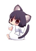 「ふくねこ」のカラーカット。