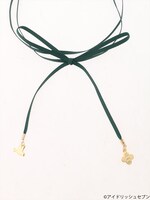 「カラーリボンチョーカー」ダークブルー