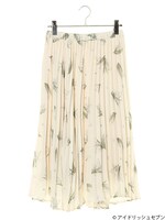 「IDOLiSH7 7つのつぼみ スズラン柄プリーツスカート」