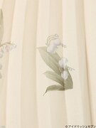 「IDOLiSH7 7つのつぼみ スズラン柄プリーツスカート」