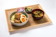 「豚バラのせ丼」