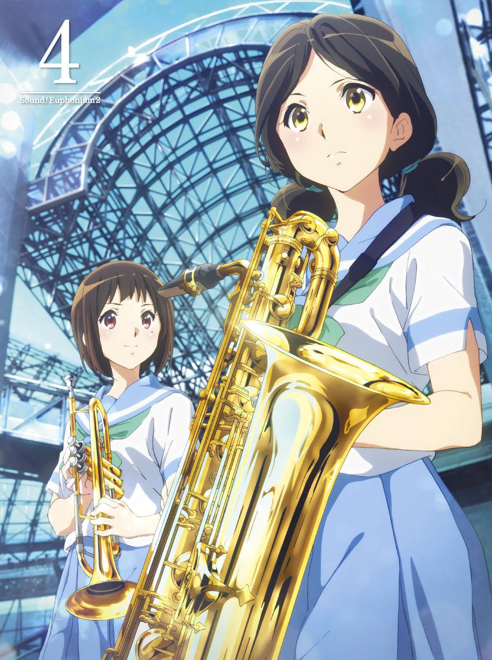 「響け！ユーフォニアム2」Blu-ray / DVD Vol.4のパッケージ。